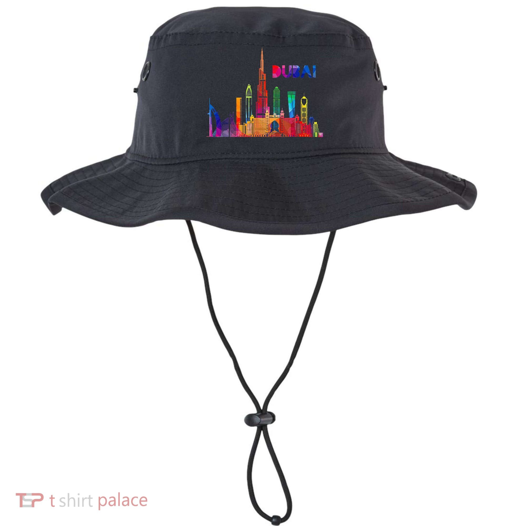 Burj Khalifa Skyscraper Royalty Dubai Uae Bucket Hat