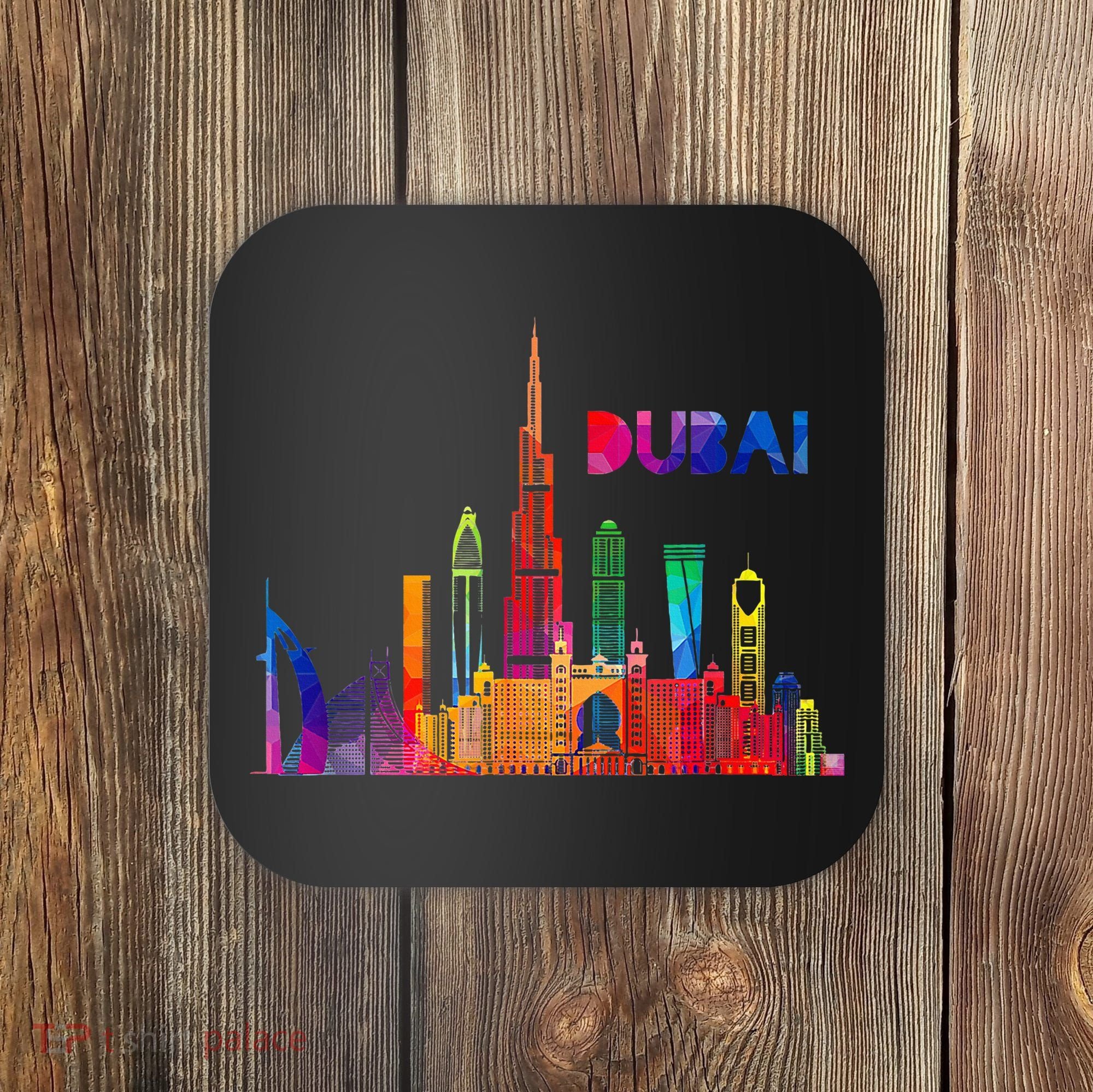 Burj Khalifa Skyscraper Royalty Dubai Uae Coaster