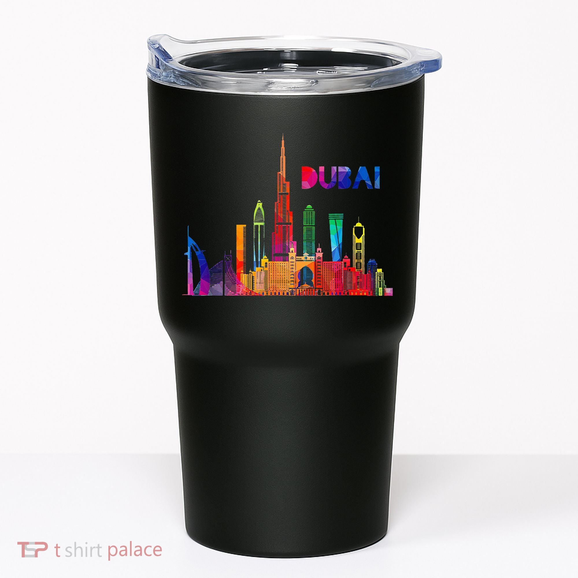 Burj Khalifa Skyscraper Royalty Dubai Uae Tumbler