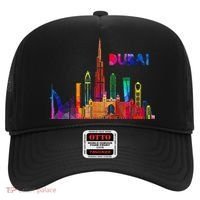 Burj Khalifa Skyscraper Royalty Dubai Uae Hat thumb 0