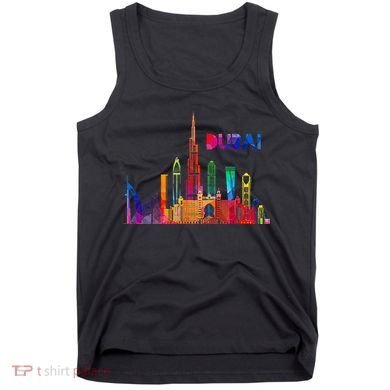 Burj Khalifa Skyscraper Royalty Dubai Uae Tank Top