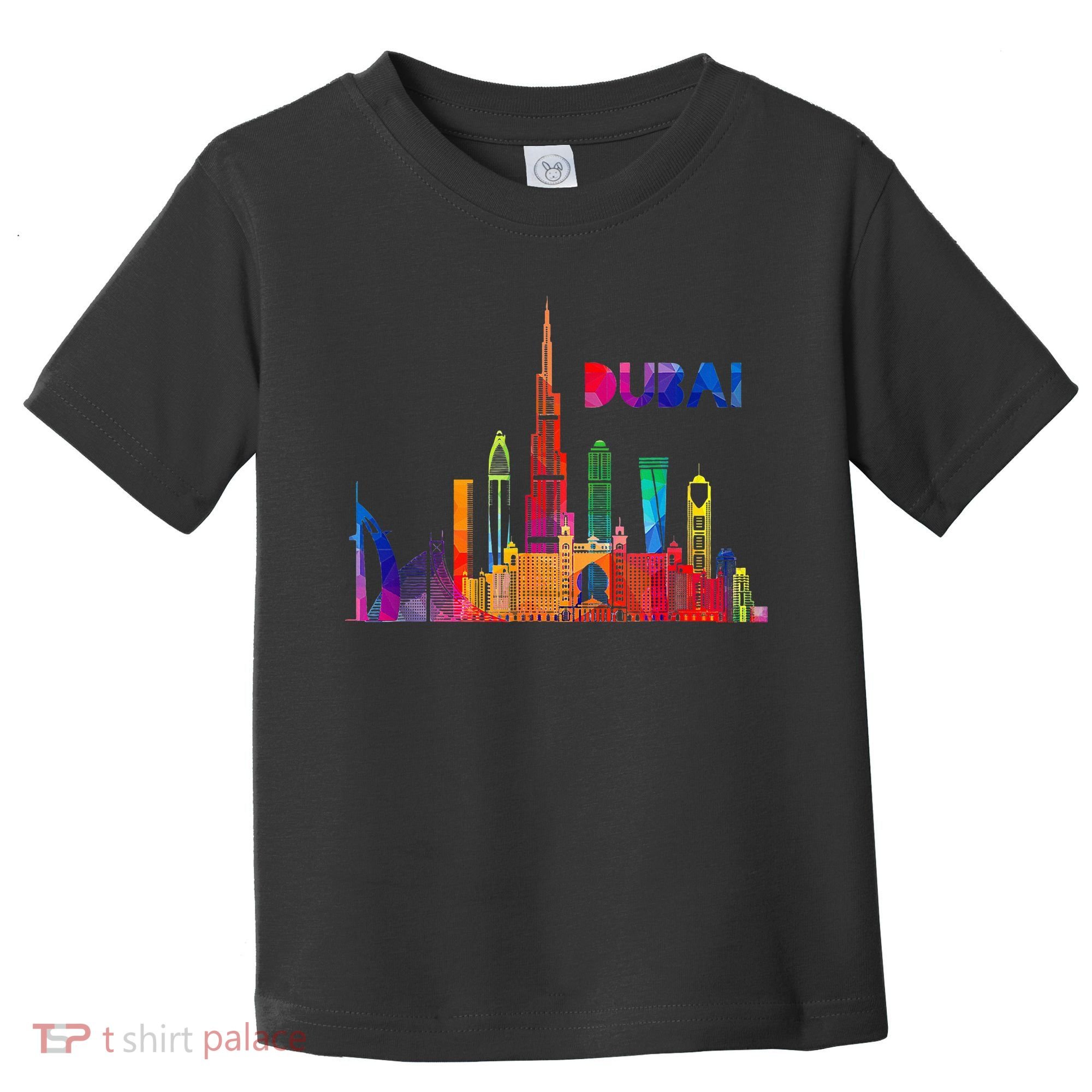 Burj Khalifa Skyscraper Royalty Dubai Uae Toddler T-Shirt