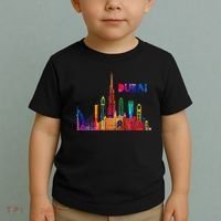 Burj Khalifa Skyscraper Royalty Dubai Uae Toddler T-Shirt thumb 2