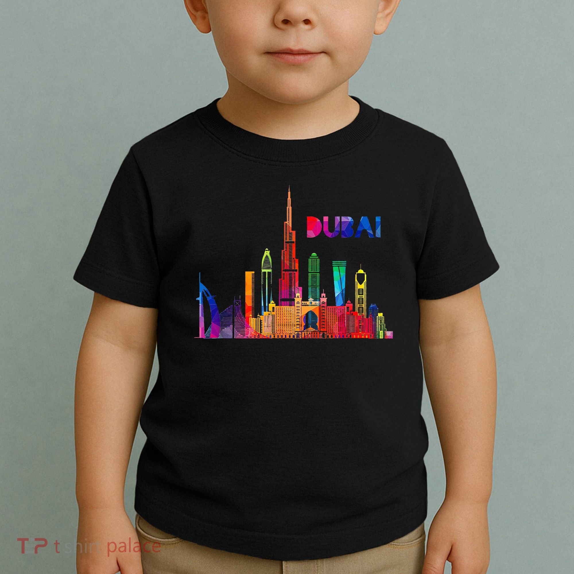 Burj Khalifa Skyscraper Royalty Dubai Uae Toddler T-Shirt