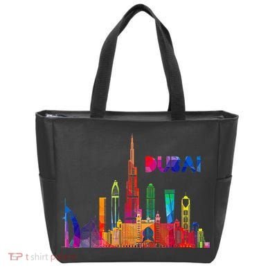 Burj Khalifa Skyscraper Royalty Dubai Uae Tote Bag