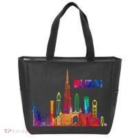 Burj Khalifa Skyscraper Royalty Dubai Uae Tote Bag thumb 0
