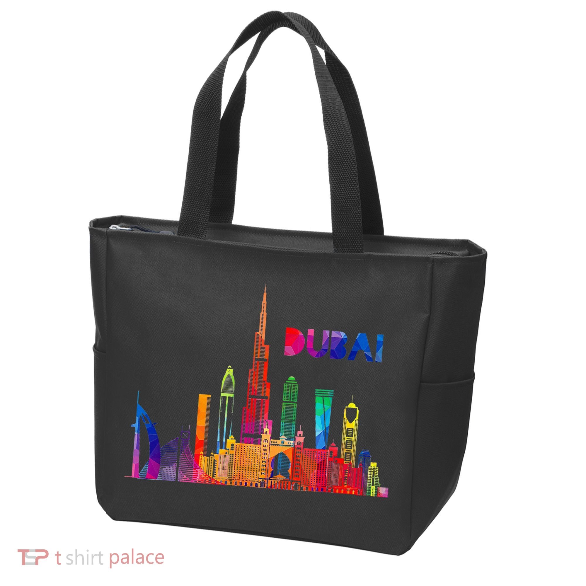 Burj Khalifa Skyscraper Royalty Dubai Uae Tote Bag