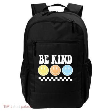 Be Kind Smiley Retro Backpack