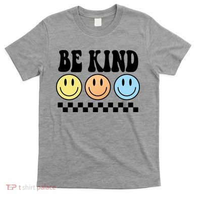 Be Kind Smiley Retro T-Shirt