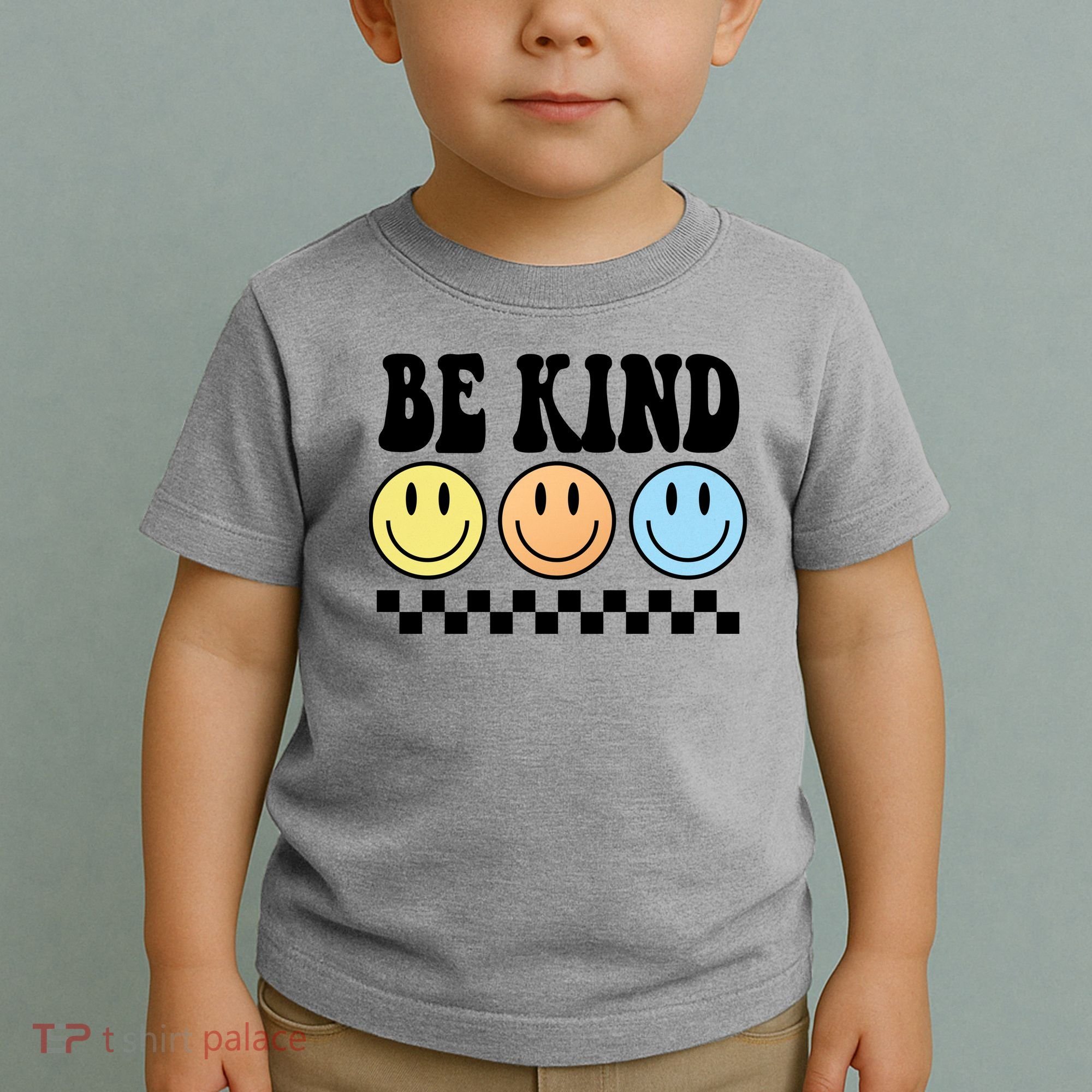 Be Kind Smiley Retro Toddler T-Shirt