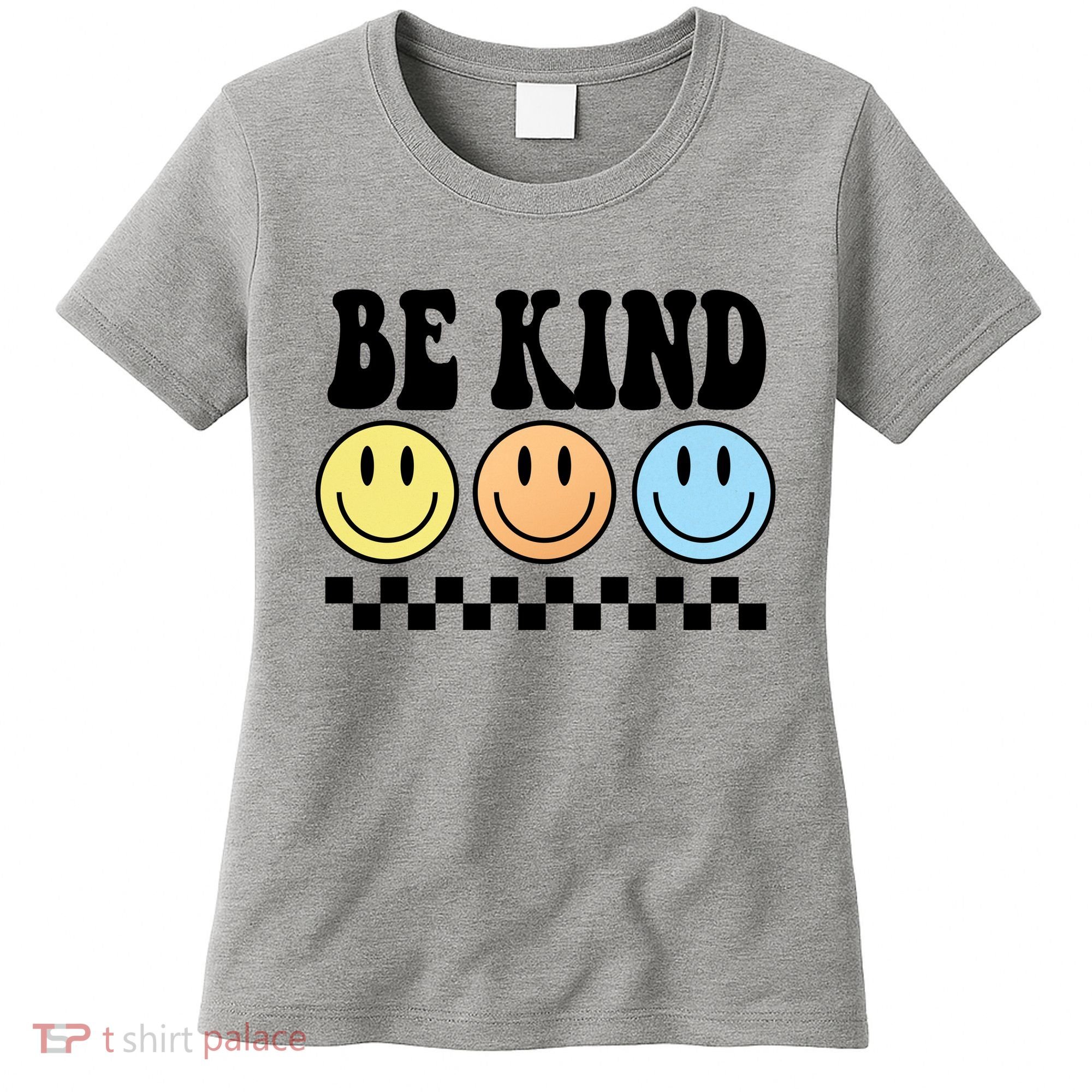 Be Kind Smiley Retro Women's T-Shirt
