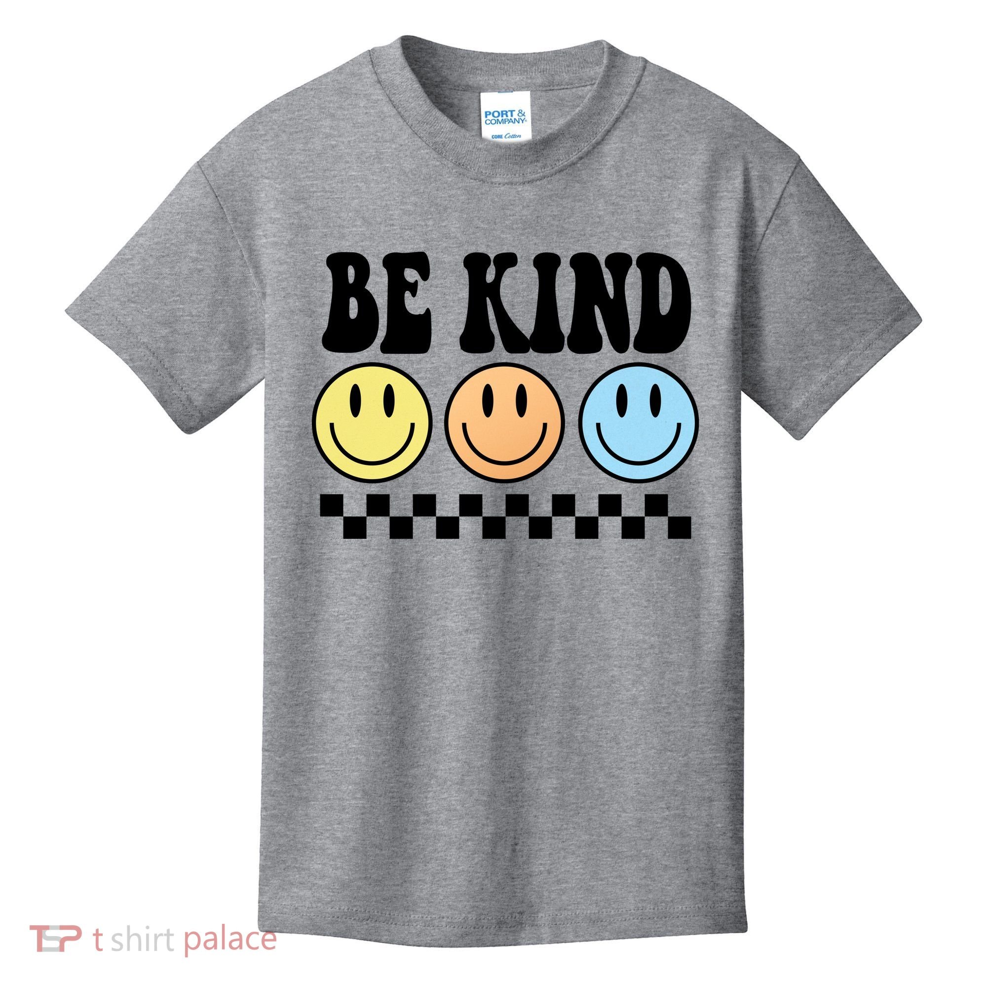 Be Kind Smiley Retro Kids T-Shirt