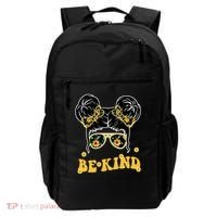 Be Kind Sunflower Hair Bun Spring Backpack thumb 0