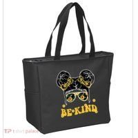 Be Kind Sunflower Hair Bun Spring Tote Bag thumb 2