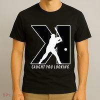 Backwards K Strikeout Looking Baseball Softball Pitching T-Shirt thumb 3