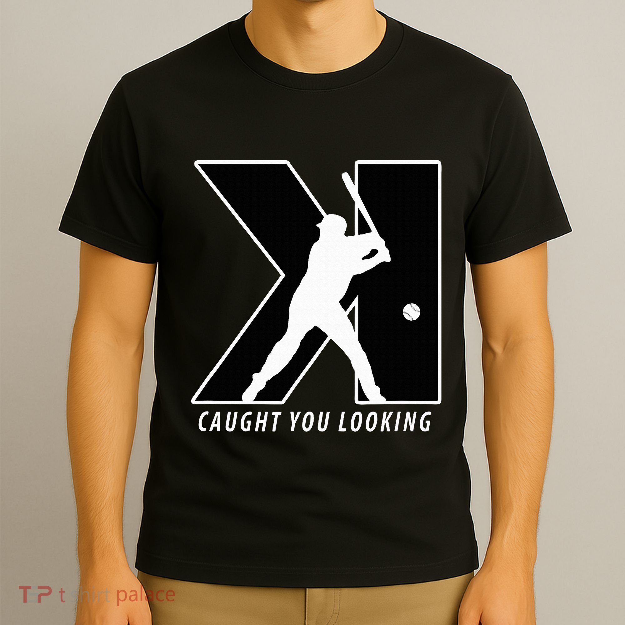 Backwards K Strikeout Looking Baseball Softball Pitching T-Shirt