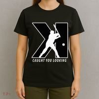 Backwards K Strikeout Looking Baseball Softball Pitching T-Shirt thumb 4