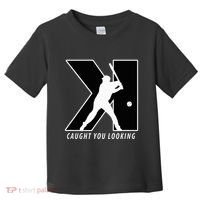 Backwards K Strikeout Looking Baseball Softball Pitching Toddler T-Shirt thumb 0