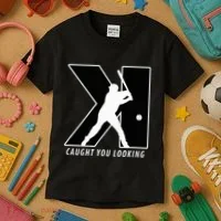 Backwards K Strikeout Looking Baseball Softball Pitching Kids T-Shirt thumb 3