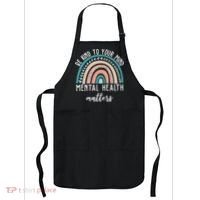 Be Kind To Your Mind Mental Health Matters Rainbow Apron thumb 0