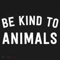 Be Kind To Animals Gift Cute Animal Lover Gift Pajama Set thumb 2