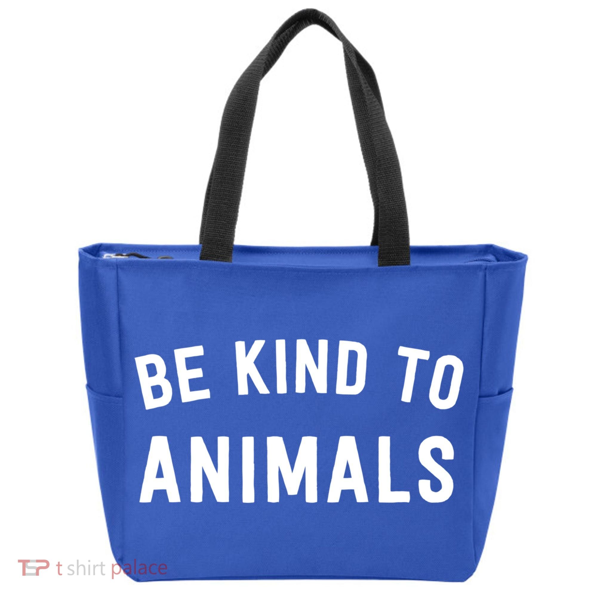Be Kind To Animals Gift Cute Animal Lover Gift Tote Bag