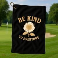 Be Kind to Everyone Golf Towel thumb 1