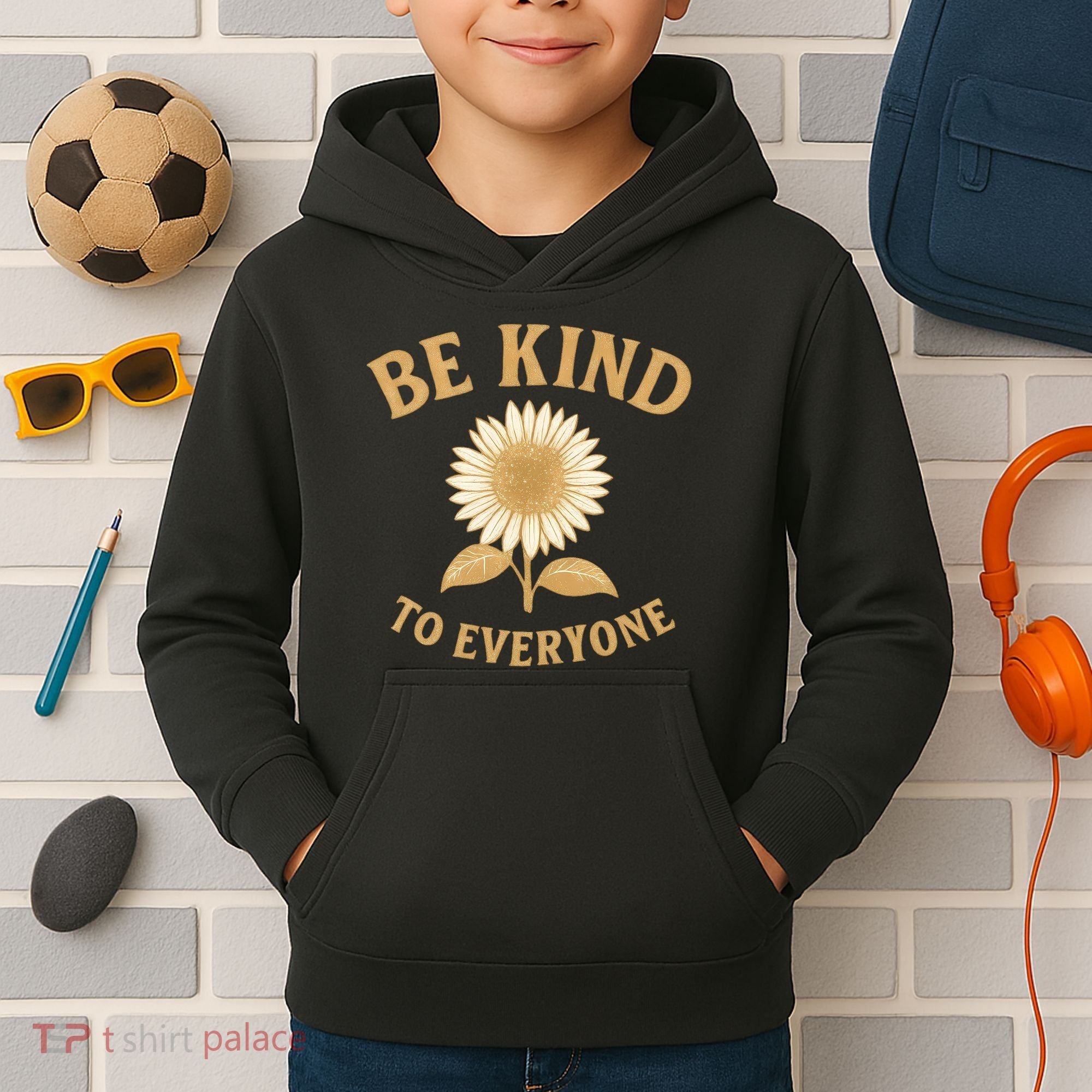 Be Kind to Everyone Kids Hoodie