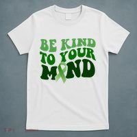 Be Kind To Your Mind Mental Health Awareness Ribbon T-Shirt thumb 5