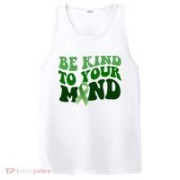 Be Kind To Your Mind Mental Health Awareness Ribbon PosiCharge Competitor Tank thumb 0