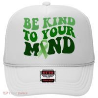 Be Kind To Your Mind Mental Health Awareness Ribbon Hat thumb 0
