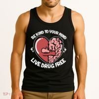 Be Kind To Your Mind Live Drug Free Tank Top thumb 3