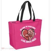 Be Kind To Your Mind Live Drug Free Tote Bag thumb 2
