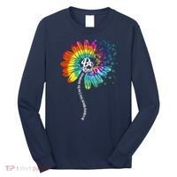 Be Kind Tie Dye Peace Flower Long Sleeve Shirt thumb 0