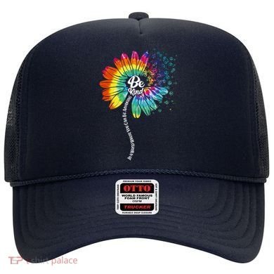 Be Kind Tie Dye Peace Flower Hat