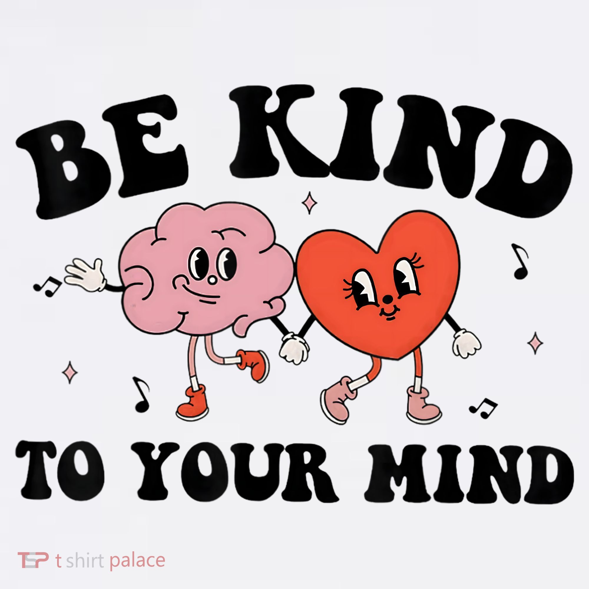Be Kind To Your Mind Groovy Retro Mental Health Awareness Doggie Tank