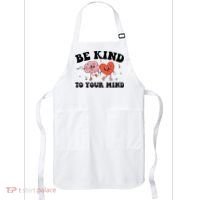 Be Kind To Your Mind Groovy Retro Mental Health Awareness Apron thumb 0
