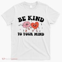 Be Kind To Your Mind Groovy Retro Mental Health Awareness T-Shirt thumb 0