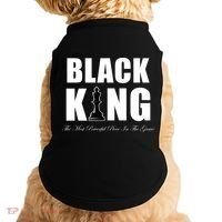 Black King The Most Powerful Piece In The Game African Pride Doggie Tank thumb 0