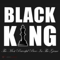 Black King The Most Powerful Piece In The Game African Pride T-Shirt thumb 7
