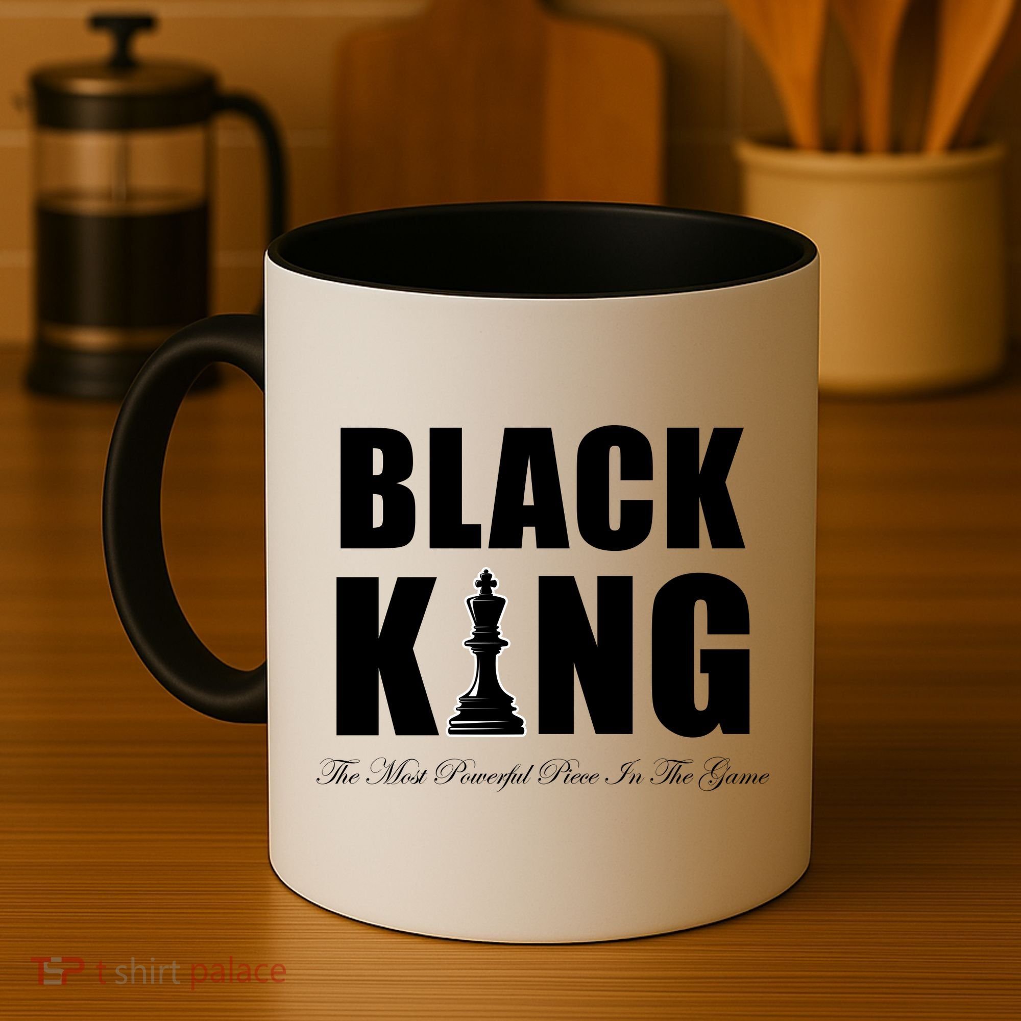 Black King The Most Powerful Piece In The Game African Pride Coffee Mug