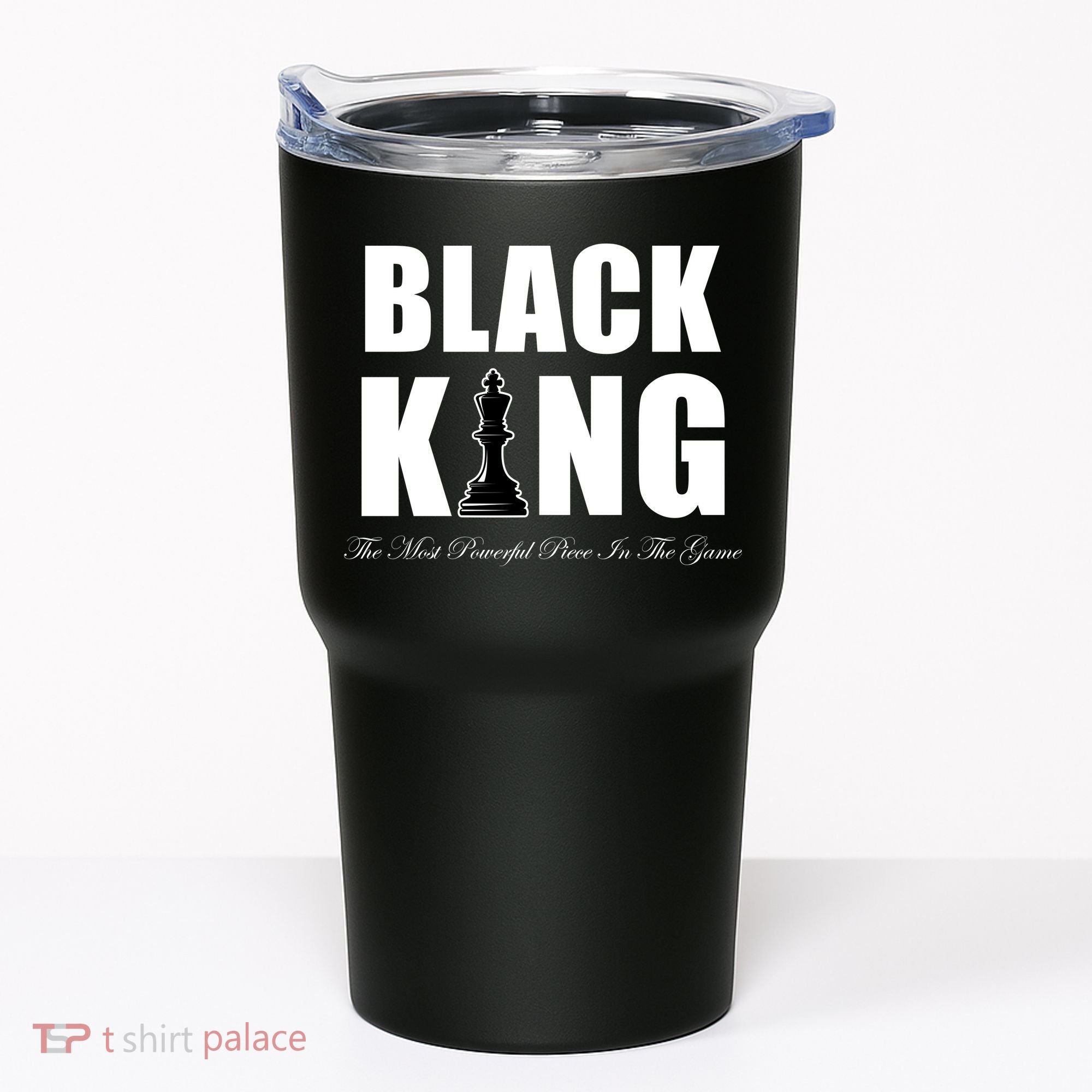 Black King The Most Powerful Piece In The Game African Pride Tumbler