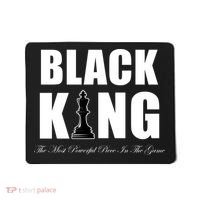 Black King The Most Powerful Piece In The Game African Pride Mousepad thumb 0