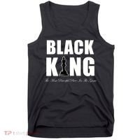 Black King The Most Powerful Piece In The Game African Pride Tank Top thumb 0
