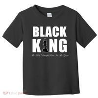 Black King The Most Powerful Piece In The Game African Pride Toddler T-Shirt thumb 0