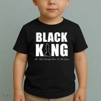 Black King The Most Powerful Piece In The Game African Pride Toddler T-Shirt thumb 2