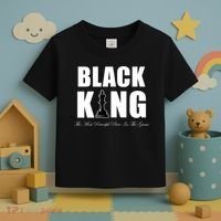Black King The Most Powerful Piece In The Game African Pride Toddler T-Shirt thumb 3