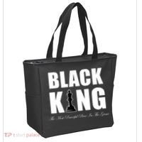 Black King The Most Powerful Piece In The Game African Pride Tote Bag thumb 2
