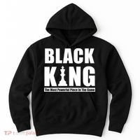Black King The Most Powerful Piece In The Game Hoodie thumb 0
