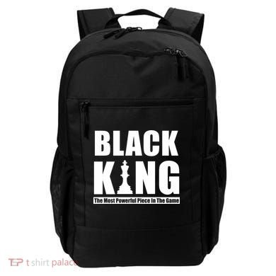 Black King The Most Powerful Piece In The Game Backpack